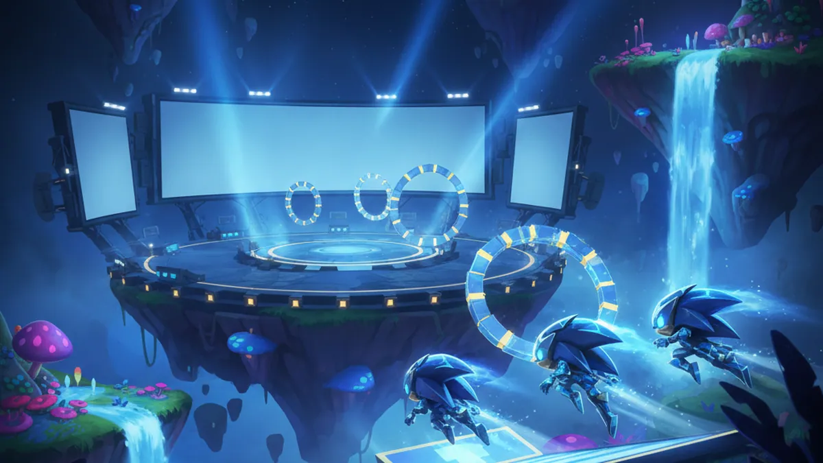 Ilustración de Sonic llega a Fortnite: cómo conseguir al erizo en la Temporada 4 del Capítulo 7